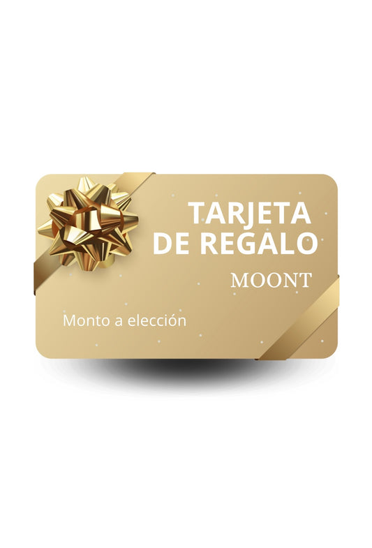 TARJETA DE REGALO "MOONT"